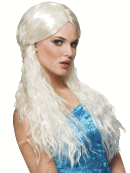 Barbarian Bride Wig<br> Platinum Blonde<br> WWG45