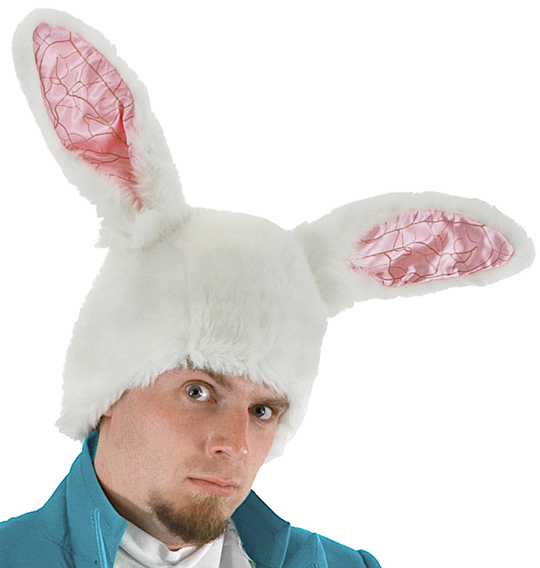 fluffy rabbit hat