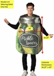 Pickle Jar Costume<br> Photorealistic Costume<br> CFD89