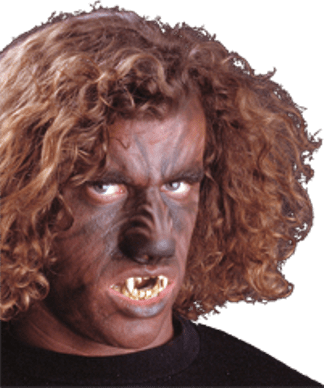 Wolf, Beast or Werewolf Nose - Glue On - PROSTHETIC NOSES