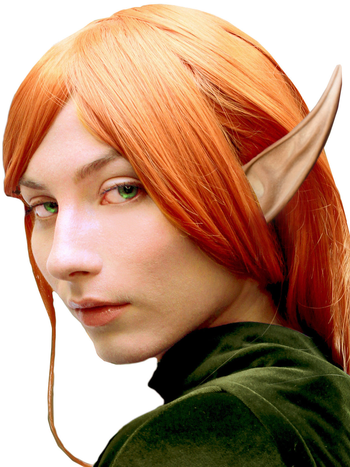 Long Latex Elf Ears Glue On PROSTHETIC EARS EAR TIPS
