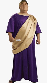 Roman Caeesar Costume<br> Plus Sized<br> GRM25