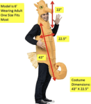 Seahorse Costume<br> Open Faced<br> CAN862