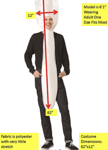 Silverware Costume<br> White Fork Costume<br> CFD983
