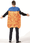 Snack Costume<br> Cheese Ball Costume<br>CFD489