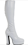 Platform Go-Go Boots <br>White or Black<br> WSB210