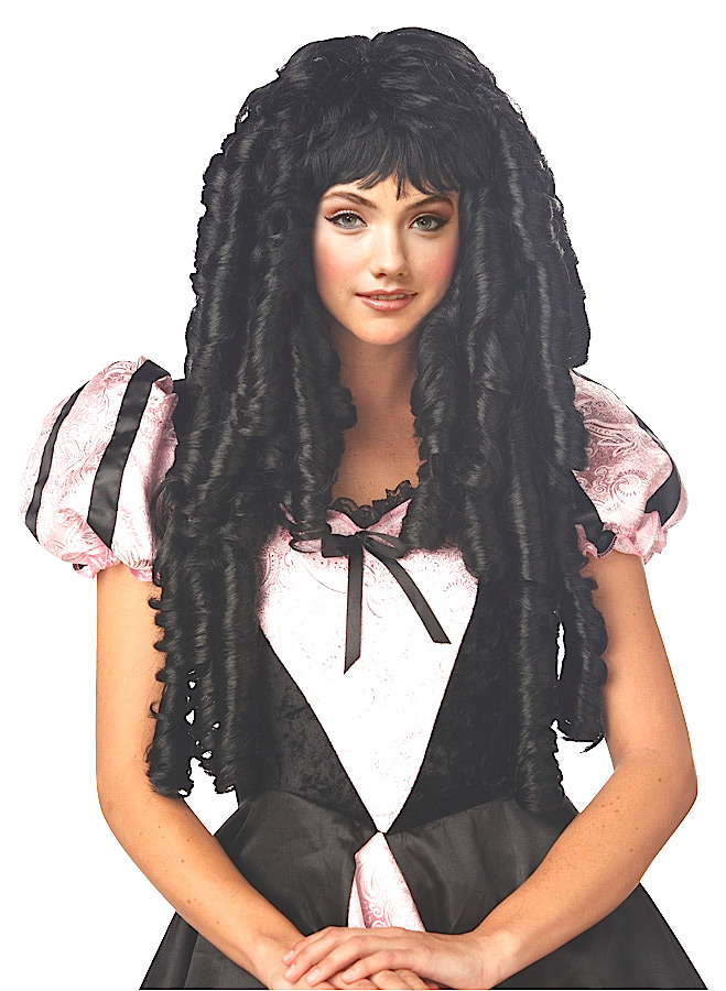 Storybook Ringlet Wig Blonde or Black THEATRICAL WIGS WOMEN'S