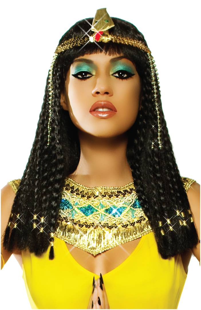 Woman's Egyptian Wig Goddess Cleopatra THEATRICAL WIGS WOMEN'S