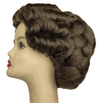 Women's Costume Wig <br> 1870's Victorian Braided<br> Asst Colors<br> WWG349