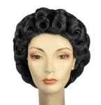Women's Costume Wig <br> 1870's Victorian Braided<br> Asst Colors<br> WWG349