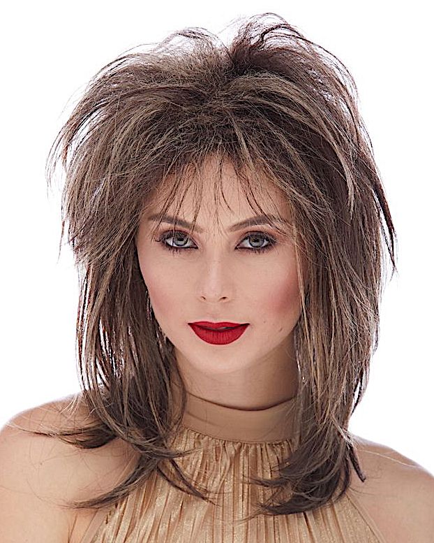 Shaggy / Tina Turner Costume Wig THEATRICAL WIGS WOMEN'S