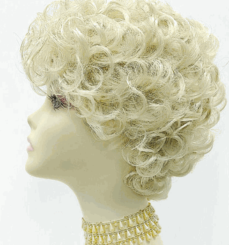 Madonna Wig<br> Short and Curly<br> WWG773