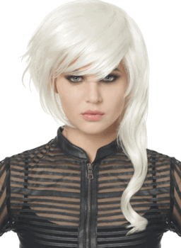 Fantasy Girl Wig<br> White<br> WWG799