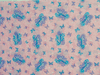 Cheater Quilt Fabric By The Yard, Hanna Montana Butterflies,N5