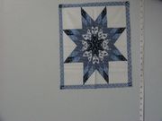 One Pillow Panel,"Starlast Blue",14 1/2" X 12"