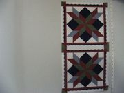 "Pinwheel Navy",24 1/2" x 13",Cotton Blend Material