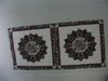 "Salem Star Burgundy",36" x 17 1/2",Cotton Blend Material "Salem Star Burgundy",36" x 17 1/2",Cotton Blend Material