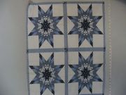 "Sarlast Blue",24" X 29",Cotton Blend Material