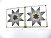 "Starlast Hunter & Burgundy",37" x 17 1/2",Cotton Blend Material