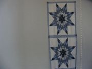 "Starlat Blue",12" X 30",Cotton Blend Material