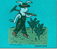 Tending the Garden- Teal