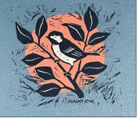 Chickadeedeedee- Blue Granite