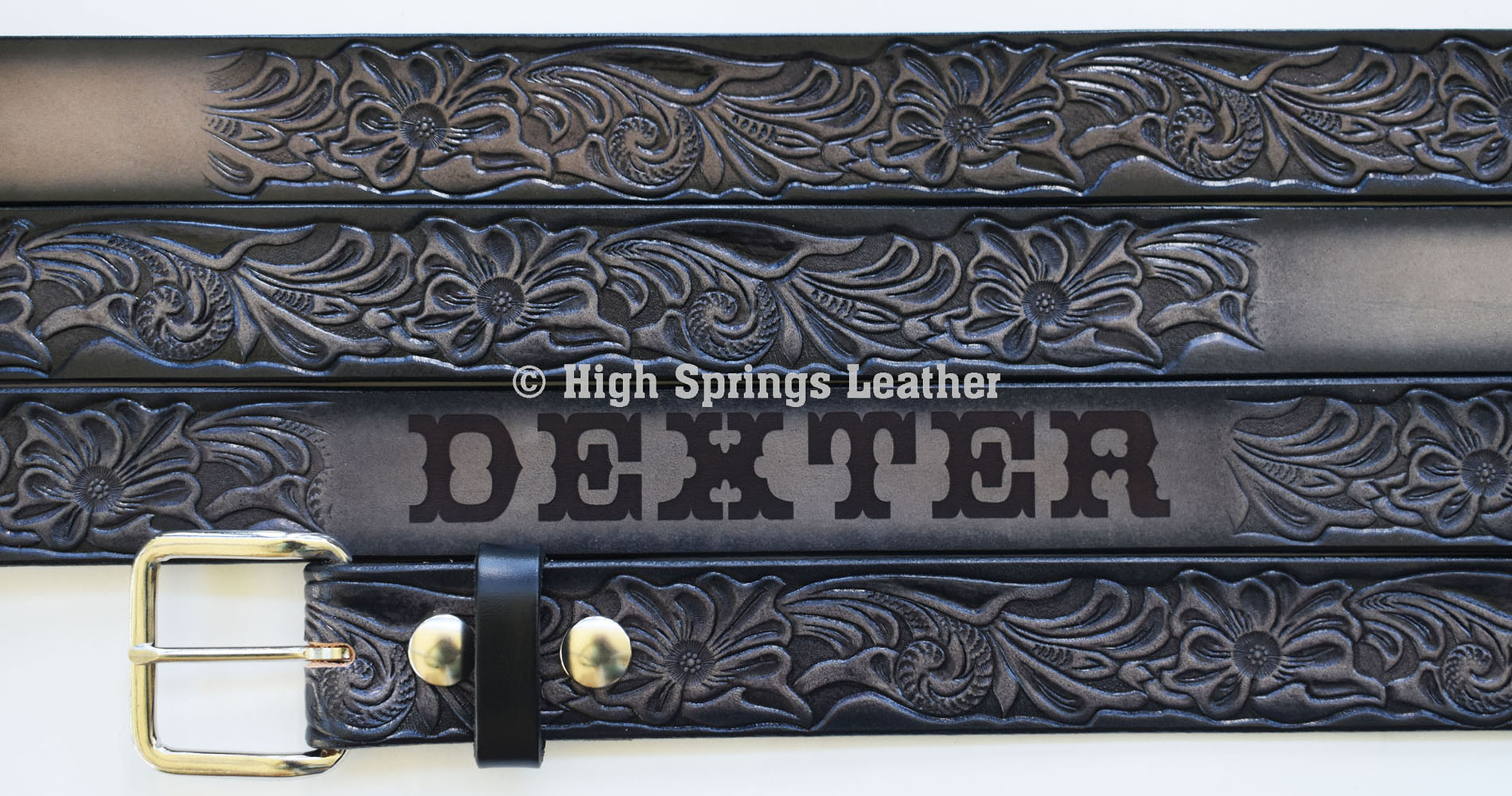 engraved belts