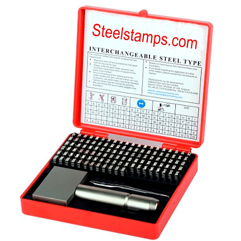 Steel Type and Type Holder