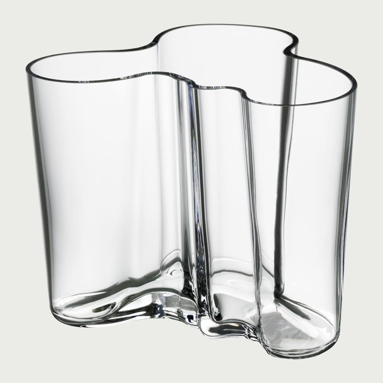 Iittala Aalto Clear Vase - 6-1/4