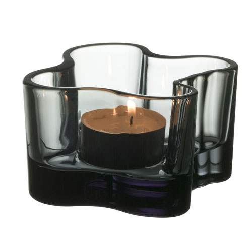 Iittala Aalto Grey Votive Candle Holder Aalto Candle Holders