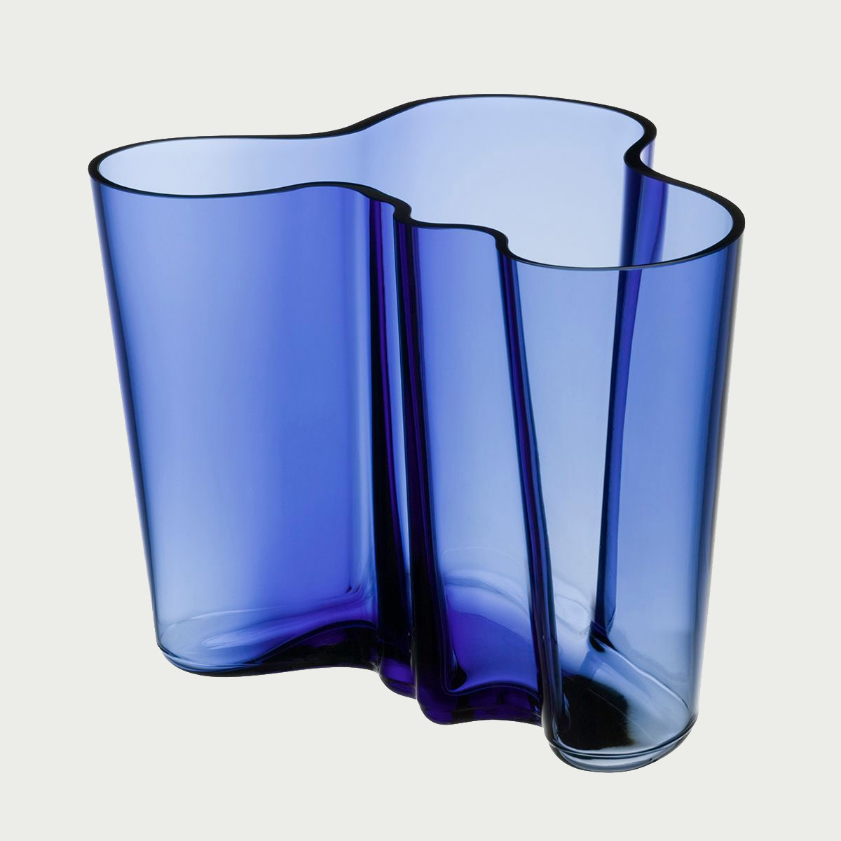 iittala Aalto Ultramarine Blue Vase - 6-1/4