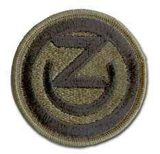 102nd Army Reserve Command Subdued Military Patch