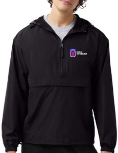 10th Mountain Division Iraq Veteran Hooded Windbreaker