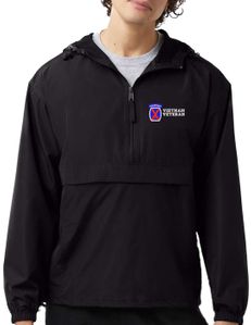 10th Mountain Division Vietnam Veteran Hooded Windbreaker