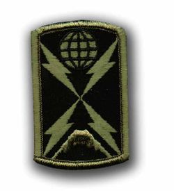 1104th Signal Brigade Subdued Military Patch
