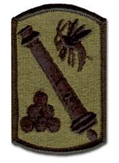 113th Field Artillery Brigade Subdued Military Patch