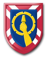121st  Army Reserve Command Patch Decal