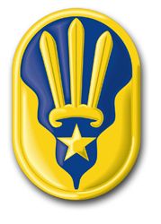 123rd Army Reserve Command 3.8" Patch Decal