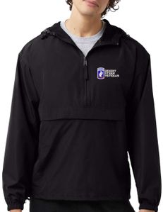 173rd Airborne Brigade Desert Storm Veteran Hooded Windbreaker