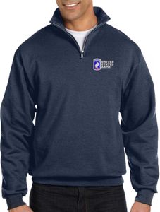 173rd Airborne Brigade United States Army Embroidered Quarter-Zip Pullover