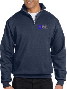 196th Infantry Brigade Desert Storm Veteran Embroidered Quarter-Zip Pullover
