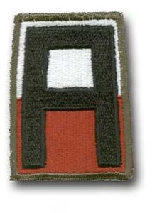 1st Army (No Sew Edge) Military Patch