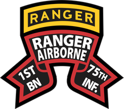 1st Battalion 75th (RGT) Ranger Airborne Decal