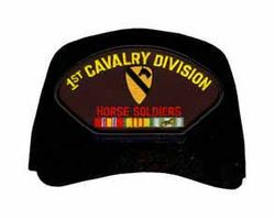 1st Cavalry Division w/ Logo And Vietnam Veteran Ball Cap
