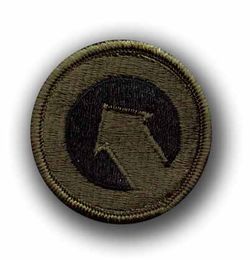 1st Support Command Subdued Military Patch