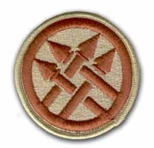 220th Military Police Brigade Desert Military Patch