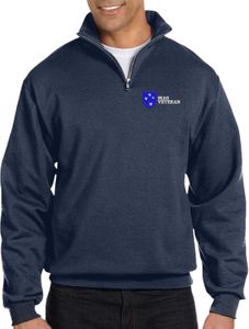 23rd Infantry Division Iraq Veteran Embroidered Quarter-Zip Pullover