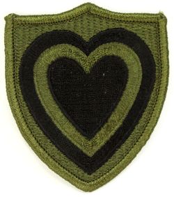 24th Army Corps Subdued 2.75 Inch Patch