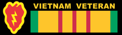 25th Infantry Division Vietnam Bumper Sticker