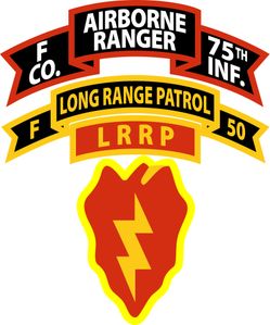 25th Infantry Ranger Long Range Patrol Decal